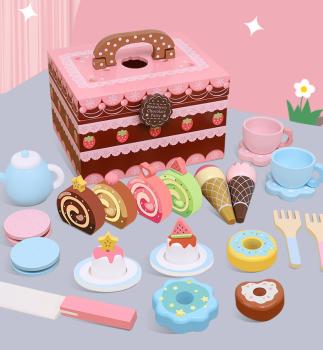360Home Rosa Torte Kuchen Spielzeug Küchenspielzeug